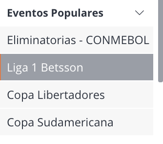 liga 1 betsson en eventos populares