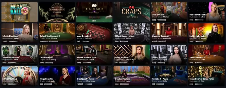 casino en vivo en betano