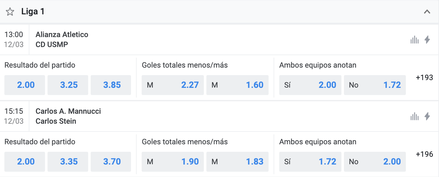 betano peru apuestas liga 1