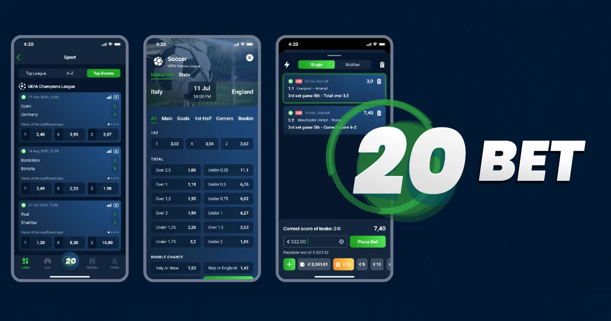 20Bet App Perú: ¿Cómo Descargar la Aplicación de 20Bet en Android?