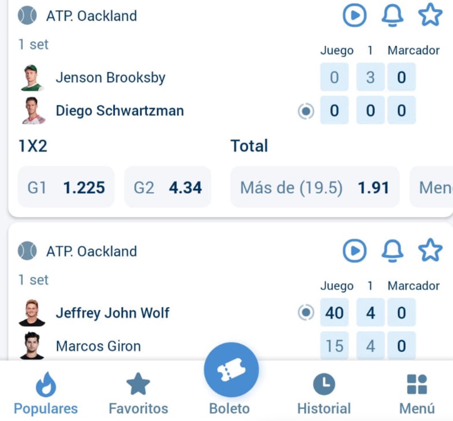 1xbet app apuestas tenis