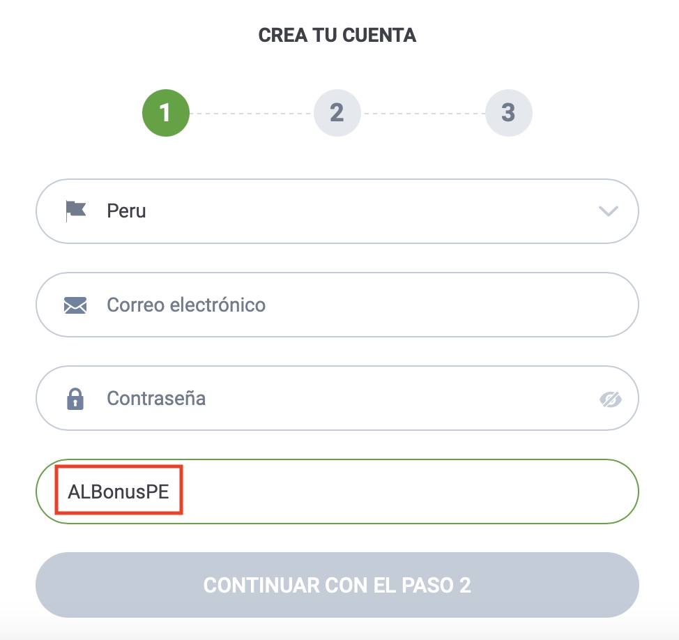 codigo promocional apuesta legal 20bet
