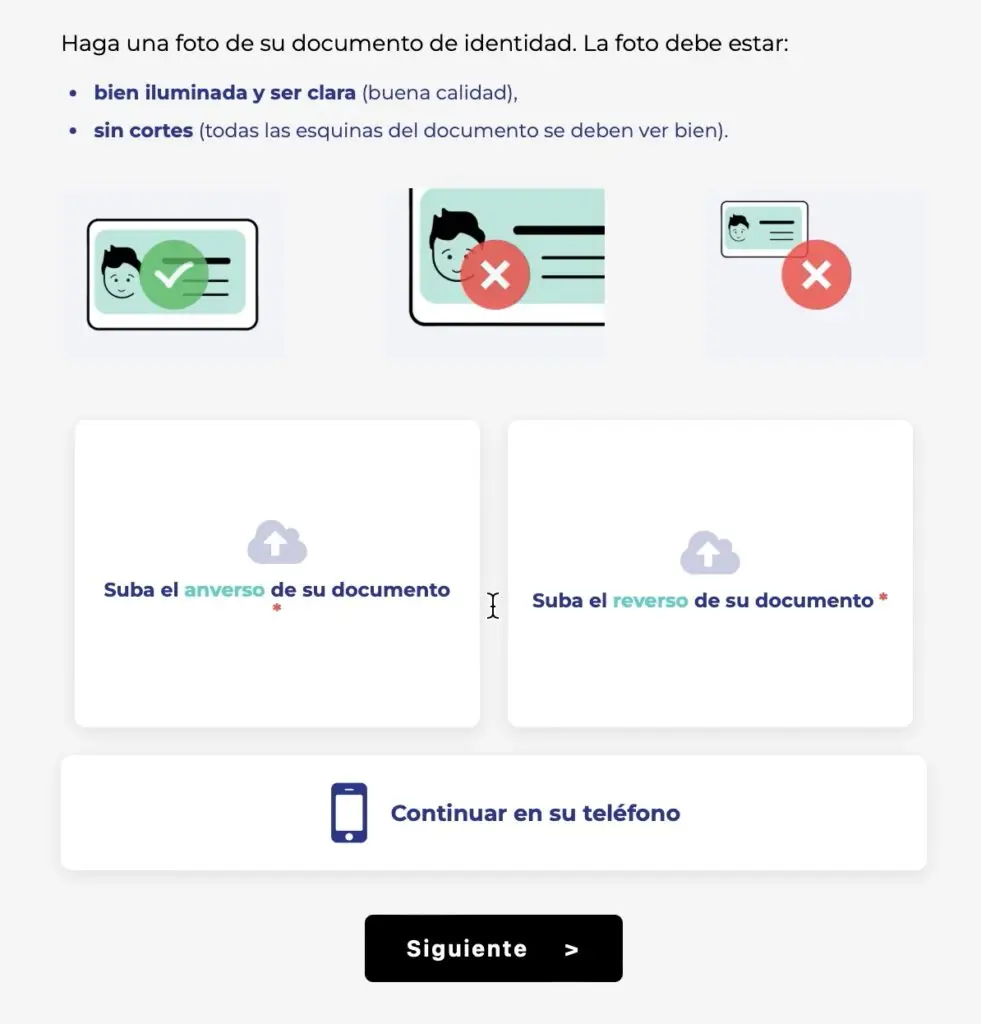 verificacion de documento en betano