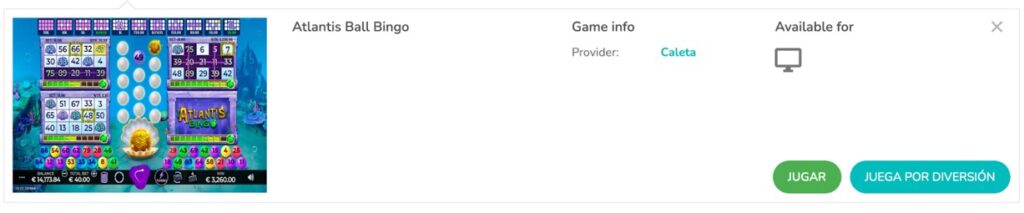 modo juega por diversión en somos casino
