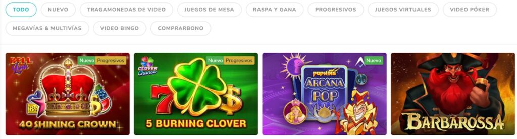 menu en somos casino