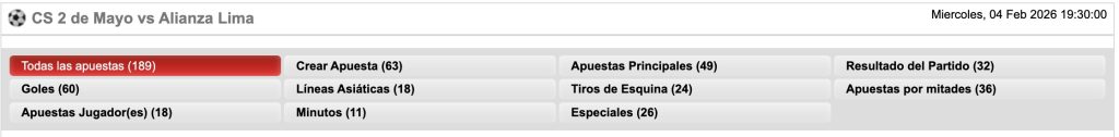 mercados de apuestas en caliente