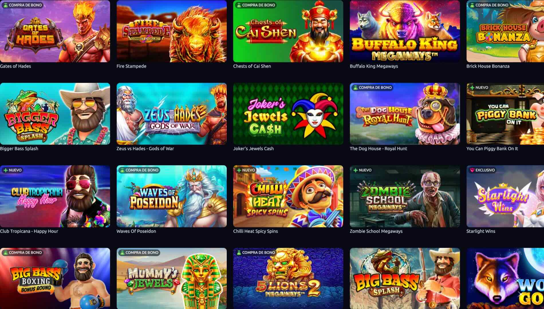 Mejores Tragamonedas de Pragmatic Play | Top 10 de los Más Populares