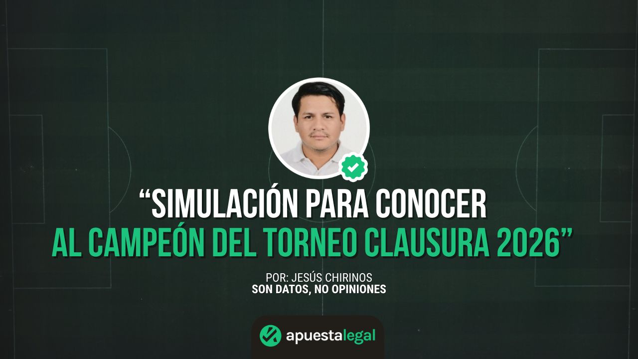 Liga 1 2026: Ganador del Clausura según Simulación de 'Son Datos No Opiniones'