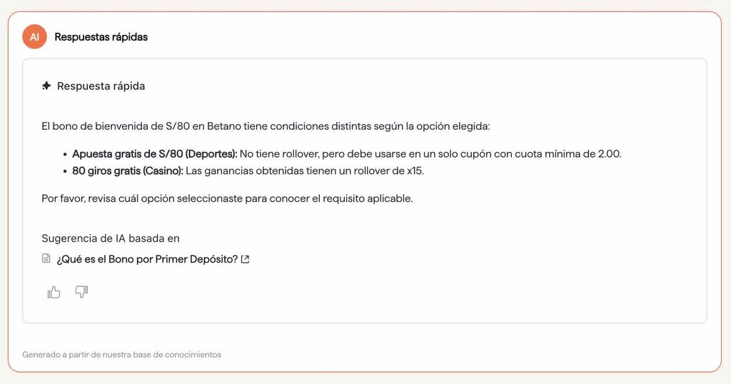 respuesta de betano peru